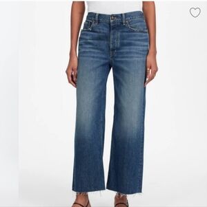 Madewell NU172 Low-slung baggy Crop Jeans size 28 NWT